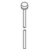 Kohler 36624-CP - Polished Chrome Lift Rod