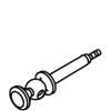 Kohler 21255-CP - Polished Chrome Handle Only