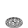 Kohler 41802-BC - Brite Chrome Strainer Plate