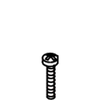 Kohler 21634-VF - Polished Brass Screw