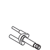 Kohler 29037-VF - Polished Brass Drain Crank