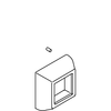 Kohler 57621-CP - Polished Chrome Escutcheon Assembly Center