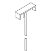 Kohler 74427-CP - Polished Chrome Lift Rod