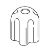 Kohler 57746-CP - Polished Chrome Trend Handle