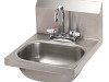 Krowne HS-18 Wall Mount Hand Sink With Deck Mounted Gooseneck Faucet
