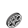 Kohler 58003-BC - Brite Chrome Face