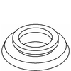 Kohler 77172-VF - Polished Brass Lav Escutcheon