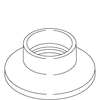 Kohler 58575-CP - Polished Chrome Escutcheon
