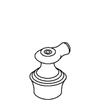 Kohler 70572-VF - Polished Brass SM Lever Handle