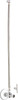 Chicago Faucets STB-31-13-AB - Ball Angle Stop, Loose Key with 20-inch Riser and Wall Flange, 1/2-inch Compression x 3/8-inchCompression