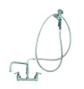 T&S Brass B-0175-CR - Pre-Rinse: 8-inch Wall Mount Base, Ceramas, B-0107-035, ADF & 12-inch Swing Nozzle, Lever Handles
