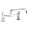 T&S Brass - 5F-8DLX10 - Faucet, 8-inch Centers, Deck Mount, 10-inch Spout