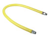 T&S Brass - HG-2D-48S - Gas Hose, Free Spin Fittings, 3/4-inch NPT, 48-inch Long, Includes SwiveLink Fittings