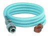 T&S Brass - B-2395-02 - Hose Assembly, 8' Length, Stainless Steel Quick Disconnect