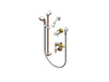 T&S Brass B-3406-VB - Shower Valve, 1/2-inch Sweat Ends, Diverter, Slide Bar, VB, 1.5 GPM Hand Shower & Showerhead