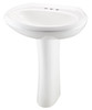 Gerber - MAXWELL 12-514-09 LAVATORY FAUCET W/29-842-09 PED BISC