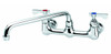 Royal Series 8-inch Wall Mounted Kitchen Faucet - 16-inch Spout