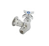 T&S Brass - B-0310-LNM - Single Pantry Rigid Base Faucet, Wall Mount, Four-Arm Handle, Less Nozzle (Qty. 6)
