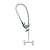 T&S Brass 5PR-8D00-H - Pre-Rinse: 8-inch Deck Mount, Ceramas, High-Flow Spray Valve, Check Valves