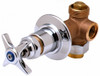 T&S Brass - B-1025-UCP - Concealed Straight Valve, Union Coupling Inlet, 1/2-inch NPT Female Outlet, Push Button Cartri