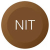 Chicago Faucet 216-728NITJKNF - Laboratory index button, brown with white letters, NIT (Nitrogen)