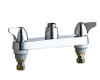 Chicago Faucets - 1100-LESSSPTCP - 8-inch Center Deck Mounted Sink Faucet