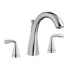 American Standard 7186900.002 Fluent Deck-Mount Lever Handles Tub Filler (Chrome)