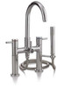 Cheviot 7512BN - CONTEMPORARY RIM MOUNT TUB FILLER WITH HAND SHOWER-BRUSHED NICKEL