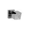 Graff G-8490-BAU Square body Spray with Solid Brass Swivel Head, 24K Brushed Gold Plated