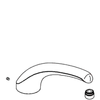 Kohler 1007437-VF - Polished Brass Bath Spout Kit
