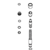Kohler 1054559-CP - Polished Chrome Hose Kit