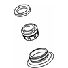 Kohler 1108527-CP - Polished Chrome Aerator Kit