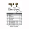 Woodford 17CP-6-MH Model 17 Wall Faucet CP Inlet 6 Inch, Metal Handle