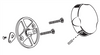 American Standard 752194-0200A Face Plate/Escutcheon Kit