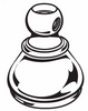 American Standard 916502-0020A - Chrome Plated Lever Handle Base