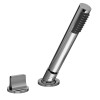 Graff G-6355-SN-T - Sento Deck-Mounted Handshower & Diverter Set - Trim Only, Steelnox (Satin Nickel) Graff G-6355-SN-T - Sento Deck-Mounted Handshower & Diverter Set - Trim Only, Steelnox (Satin Nickel)