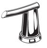 American Standard M950171-0020A - HANDLE KIT F/ GREEN TEA, CHROME