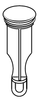 Porcher 66116-0990A - PB Drain Stopper