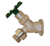 Prier Products - C-155NP.50 - Angle Sill Faucet, Anti-Siphon, 1/2-inch FPT, Satin Nickel Plated