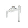 T&S Brass B-0155-01LN-M - Add-On Faucet, Less Nozzle, 4-inch Riser, Lever Handle (Qty. 6)