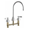 Chicago Faucet 201-AGN8AE35XKABCP Sink Faucet