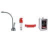 Franke LB9280C-100-HT LOGIK LB9280C+FRCNSTR100+HT-300+FM, Satin Nickel