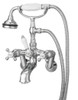 Cheviot 5100-PN-LEV Bathtub Filler for Tub or Wall Mount Application, Polished Nickel Faucet