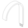 Dornbracht 04282217010-00 Auslauf 35 x 9 x 165 EHM-WT ME