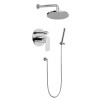 Graff G-7278-LM42S-UB Contemporary Pressure Balancing Shower Set (Rough & Trim), Unfinished Brass