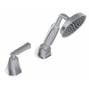Graff G-6856-LM47B-PN Finezza DUE Deck-Mounted Handshower & Diverter Set w/Lever Handle (Rough & Trim) , Polished Nickel