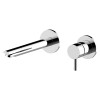 Graff G-6139-LM41MW-PN M.E. 25 Wall-Mounted Lavatory Faucet w/Single Handle, Polished Nickel
