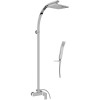 Graff GX-3770-LM31N-PC Solar Exposed Shower System, Polished Chrome