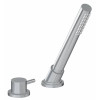Graff G-6156-LM41B-UB-T M.E. 25 Deck-Mounted Handshower & Diverter Set - Trim Only, Unfinished Brass Graff G-6156-LM41B-UB-T M.E. 25 Deck-Mounted Handshower & Diverter Set - Trim Only, Unfinished Brass