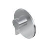 Graff G-8037-LM46E-PN-T M-Series Round Thermostatic Trim Plate with Terra Handle, Polished Nickel